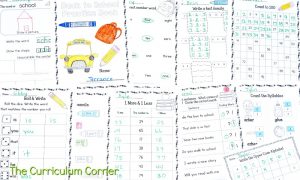Back to School Print & Go - The Kinder Corner
