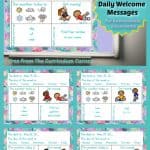 Daily Welcome Messages for May