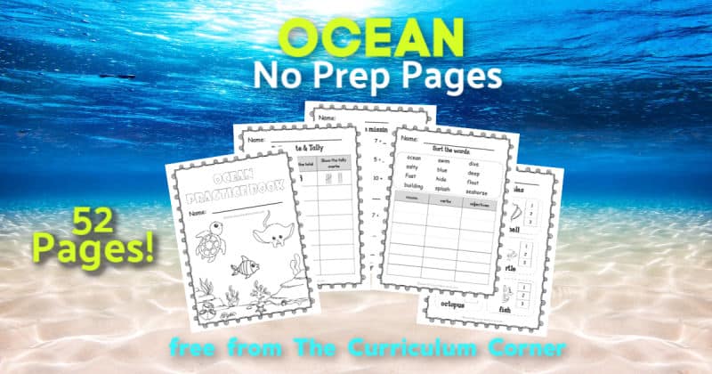 ocean worksheets