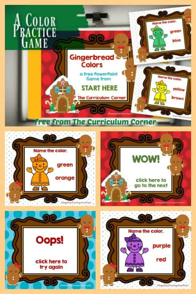 gingerbread colors