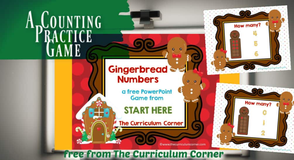 gingerbread counting