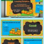 counting pumpkins powerpoint game