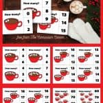 hot chocolate counting clip cards