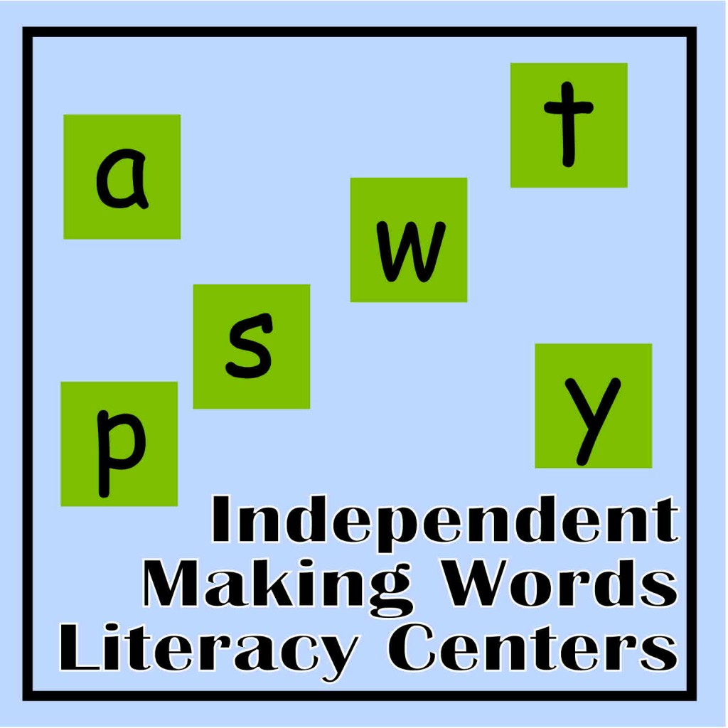 Free Printable Independent Making Words Centers For Literacy Groups