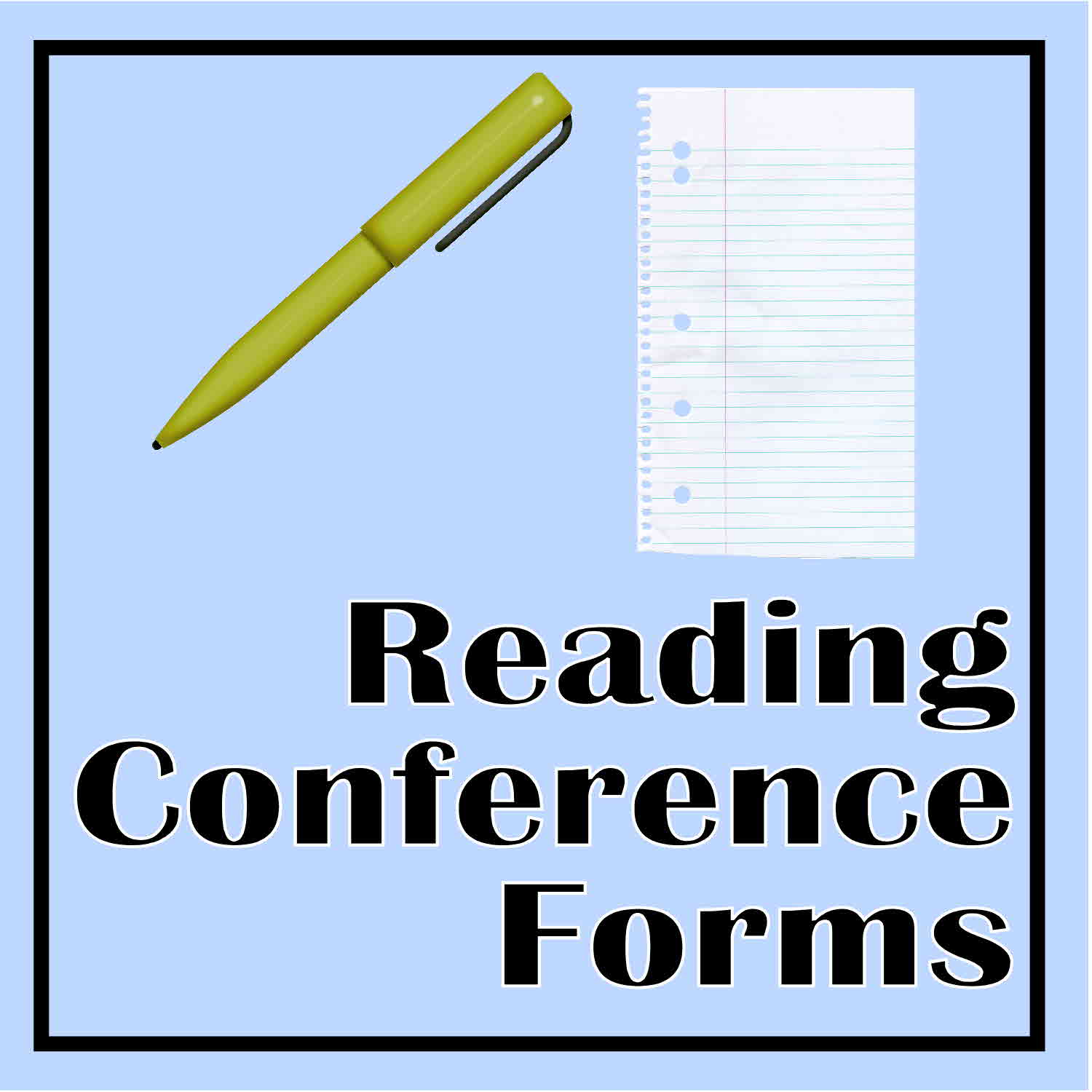 Independent Reading Conference Forms for the Teacher - The Curriculum ...