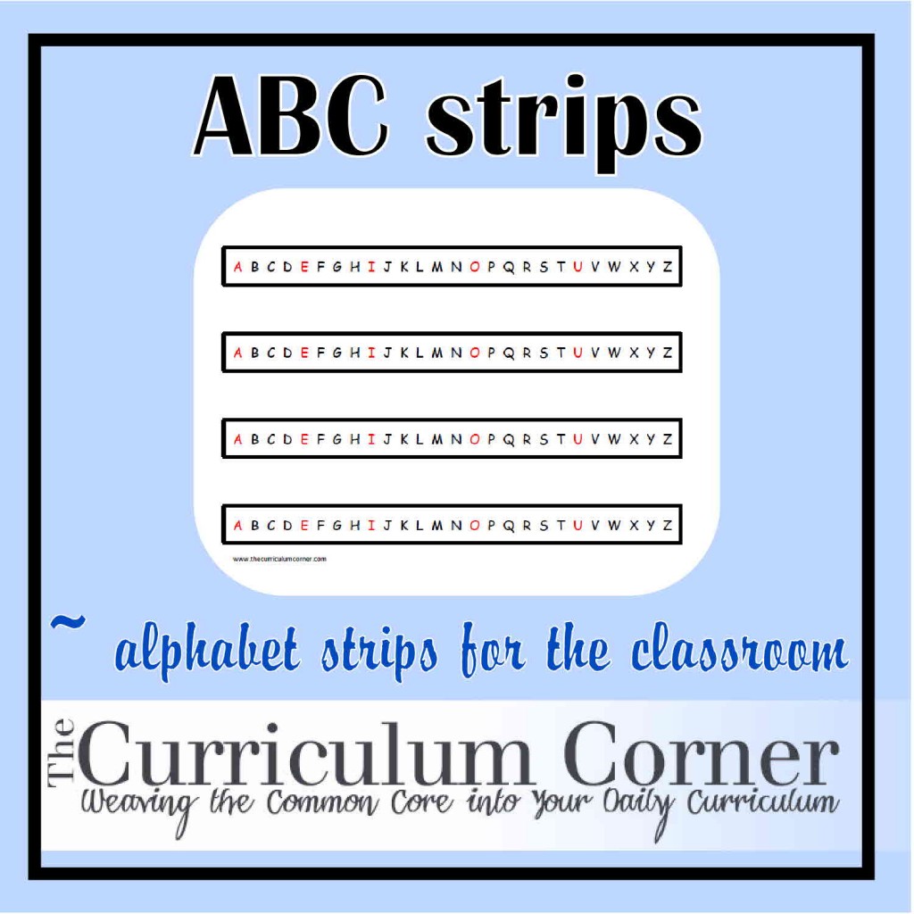 Alphabet Strips