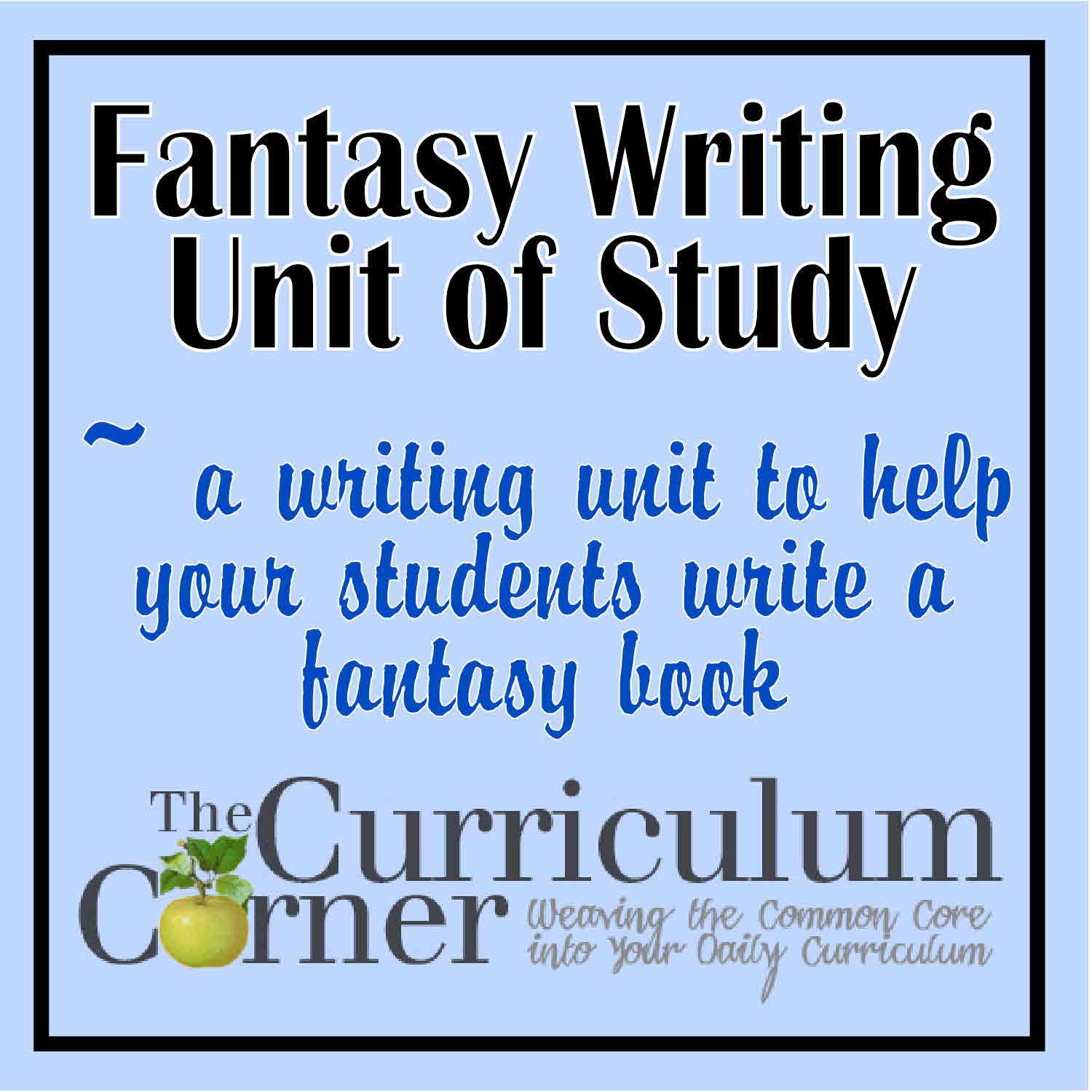 fantasy writing lesson plans